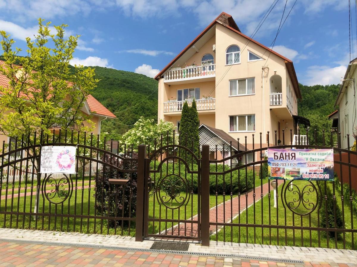 У Оксани Hotell Solochyn Eksteriør bilde
